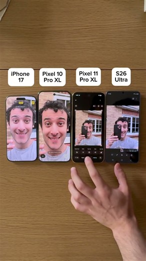 iPhone 17 vs Google Pixel vs Samsung S26 Ultra on AI Removal 🤯 #samsung #ai #google #apple #fyp