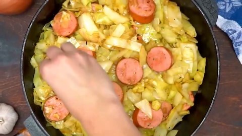 Fried Cabbage And Sausage Recipe