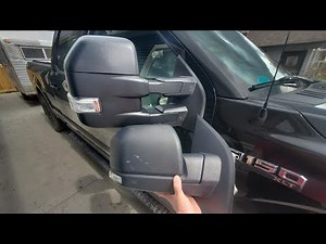 How To Install Tow Mirrors on 2015 - 2021 Ford F150