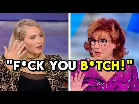 Jennifer Lawrence CLASHES With Joy Behar LIVE On The View After Brutal Argument