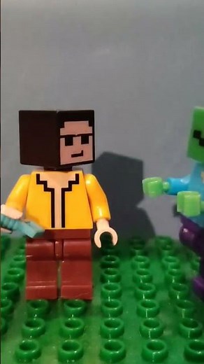 lego Minecraft animation #legominecraft #stopmotionanimation