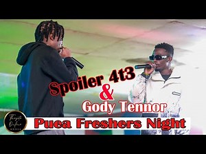Gody Tennor & Spoiler 4T3 Live Performance at PUEA Cultural Week/Freshers Night