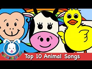 Nursery Rhymes - Top 10 Most Popular Animal Songs