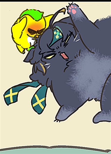 原神のキティとおやつタイム