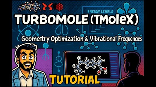 TURBOMOLE Tutorial: Geometry Optimization and Vibrational Frequency Analysis using TmoleX GUI