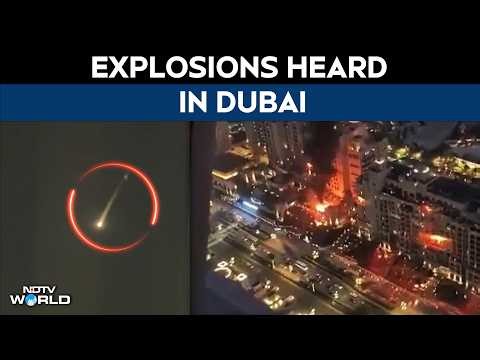 Iran Attack Dubai Full Coverage | Explosions Heard In Dubai | US-Israel Strikes Iran | Khamenei