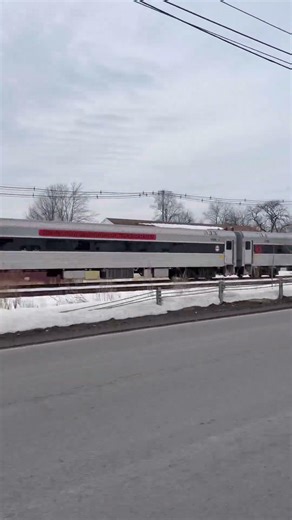 A CTrail Hartford Line passes through North Haven, CT