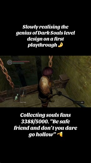 The Genius of Dark Souls level design 🙌 #darksoulsedit #darksouls