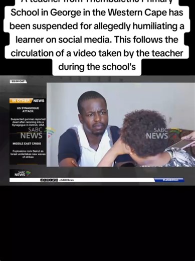 Teacher Suspended for Humiliating Student on Social Media