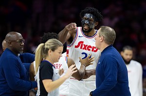 “I have a problem” - Joel Embiid faces heat from female broadcaster after aggressive approach with ref Jenna Schroeder