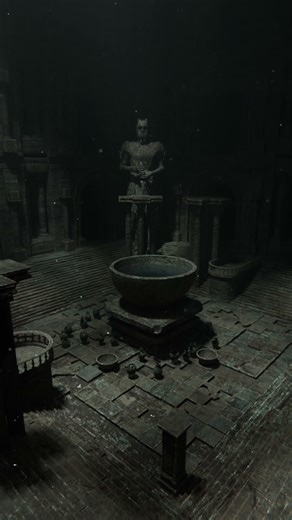 Dark Ancient Environment in Blender #blender3d #3danimation #blendertutorial