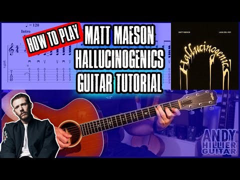 Matt Maeson - Hallucinogenics Guitar Tutorial Lesson