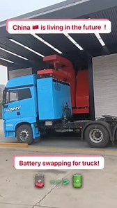 1.8M views · 8.1K reactions | #innovations in #trucking #China: 3,567+ battery swapping  stations. FASTER than ⛽️ filling. https://www.youtube.com/@Global5GEvolution click #subscribe #autonomousvehicle #IoT #5G #electricvehicleservice #supplychain #logistics #fleetmanagement #automotive #mwc25 #FutureOfMobility #EV | Global 5G Evolution | Facebook
