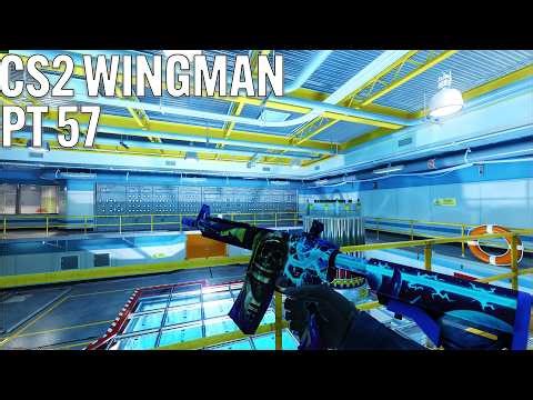 CS2 Wingman To GLOBAL ELITE #57 (Nuke) Full Gameplay