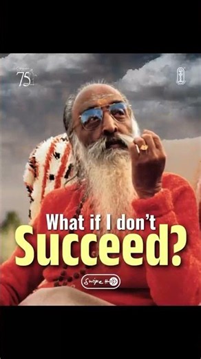 What If I Don't Succeed? | Swami Chinmayananda's Powerful Answer! #Shorts #Motivation