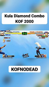 Kula diamond combo en kof 2000 solo 4 hits 98% #kof #kof2000 #kofnodead #comboskof #kula | KOFNODEAD