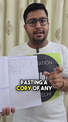 THIS is How I Made Short Notes to Crack IIT Delhi! 📝 The SECRET Method (99.74%iler Revealed) #shorts