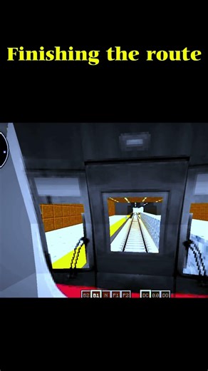 POV: You are the Subway Driver 🚅 (Real Sound) [MTR] #shorts #minecraft #mtr