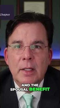 Social Security: Own vs. Spousal Benefit Strategy Explained #shorts