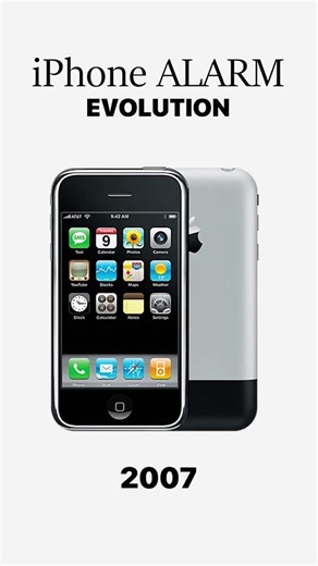 Discover the evolution of iPhone alarms! Which one gets you up and going? ⏰✨ #iphone #iphonealarm #alarm #garageringtones