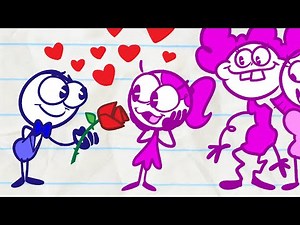 Pencilmate's New Relationship! | Animated Cartoons Characters | Animated Short Films