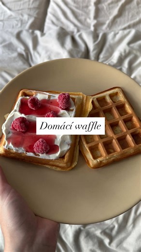 Domácí waffle: Sladký recept na vafle