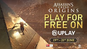 Play Assassin's Creed Origins for free on Uplay, from 19 June 19 to 21 June. 🏹 Pre-load is available now! | Ubisoft