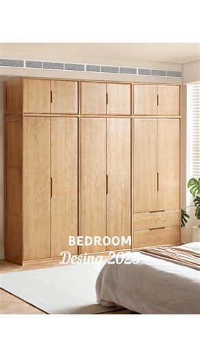 Creating a bedroom with a walk-in closet is about more than storage—it’s about bringing ease and elegance into your everyday life. Solid wood furniture plays a central role here, offering not only durability but also a natural warmth that transforms a functional layout into a calming retreat. A well-planned combination of wardrobe, side cabinets, and shelving makes every inch count while maintaining a seamless, luxurious flow. Current trends emphasize multifunctional layouts that merge beauty wi