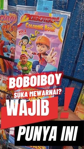 Boboiboy Coloring Book #shorts #book #coloringbook #boboiboy