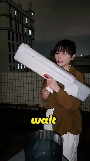Powerful water gun with a range of up to 100 meters