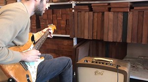 The B&G Prototype amp casually demoed by Idan Shneor with a 1965 Stratocaster. | B&G Guitars