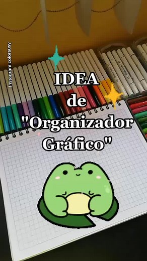 Ideas para Organizadores Gráficos Creativos con Plumones