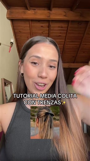 Tutorial Media Colita con Trenzas: Un Peinado Aestetic