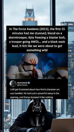 The Force Awakens’ Opening vs. What We Actually Got #starwars