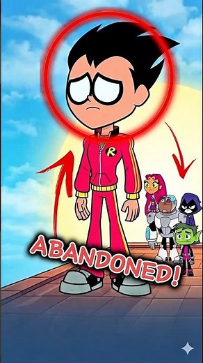 Robin abandoned by his teammates. #teentitans #shorts