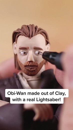 Craft Your Own Lightsaber with Clay! DIY Star Wars Crafts
