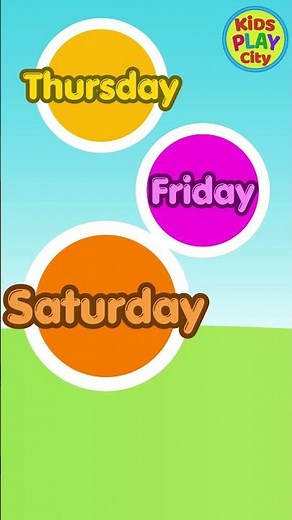 Learn the Days of the Week 📅☀️ | Kids Play City