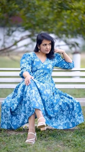 LOOK STYLISH AND TRENDY IN OUR DISCHARGE INDIGO PRINT AALIYA CUT MAXI DRESS PERFECT FOR CASUAL WEAR* PURE COTTON DISCHARGE INDIGO PRINT MAXI DRESS WITH FULL FLAIR* TRENDY AALIYA CUT STYLE AND STYLISH SLEEVES SIZE: 36-38-40-42-44 | beads N beads boutique FZE | Facebook