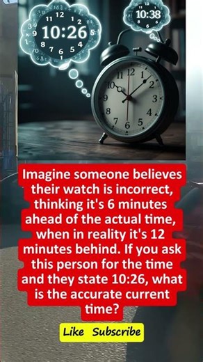 🕰️ “The Clock Riddle That Broke the Internet!” ⏰🤔 Is the clock fast or slow? Try to solve it befor