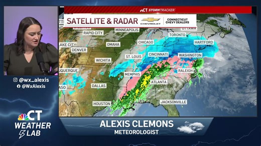 Snow is covering all of Connecticut late this morning! Let us know what you're seeing and what questions you have. | Meteorologist Alexis Clemons