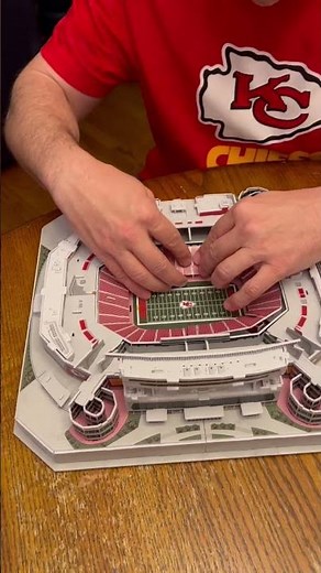 Installing the SEATS at CHIEFS STADIUM - 3D Model of Arrowhead Stadium in Kansas City #chiefs #kelce