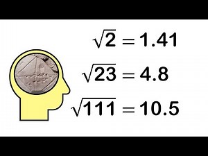 How To Calculate Any Square Root. An Ancient Method That Powers Modern Computers