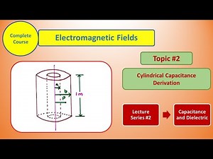 Cylindrical Capacitance Derivation