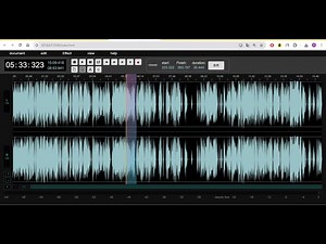 Build a FFMPEG Timeline Audacity Clone MP3 Audio Editor in Browser Using Wavesurfer.js in Javascript