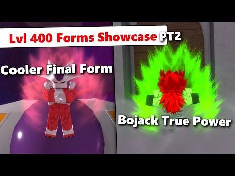 Cooler Final Form & Bojack True Power Form Showcase | DBZ Online Generations