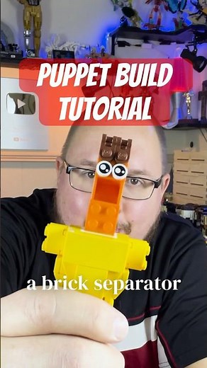 How to make Puppets using LEGO® Brick Separators!