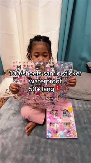 Waterproof Sanrio Stickers for Kids' Crafts