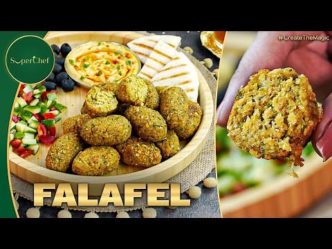 Crispy Falafel Recipe | Easy Falafel Recipe at Home