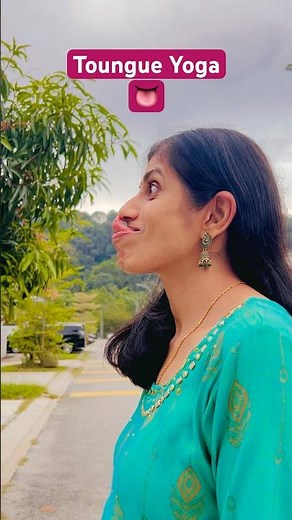 Tongue Yoga Preparatory for Kechari Mudra #tongueyoga #kecharimudra #yogawithumanagen