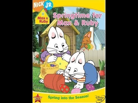 Max & Ruby Springtime For Max & Ruby 2002 DVD Opening
